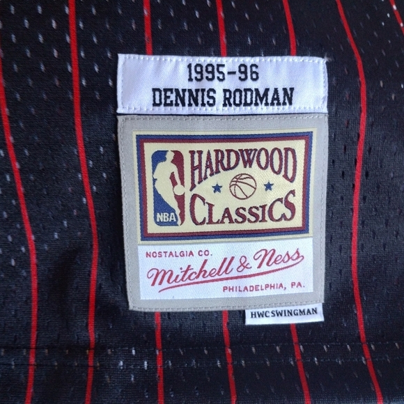 Rodman 91 Black and Red Jersey - Picture 3 of 4